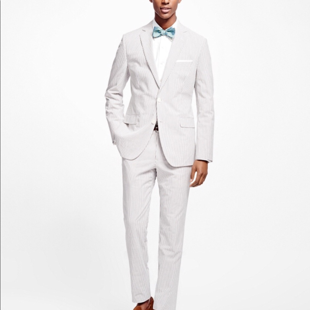 Brooks Brothers 1818 Seersucker Suit